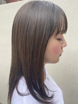 オンスター(ONSTAR)&nbsp;ワンカール　ツヤストレート　ベージュカラー　艶髪