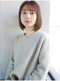 天神【BIRTH】シースルーバング×内巻きワンカール　15