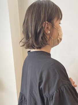 ピノリコ Hair&make pinorico ハイライトでおしゃれ度アップ！透明感まろグレージュ