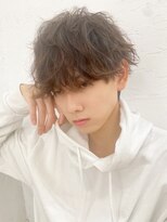 ディスコ(disco)&nbsp;マッシュコンマヘアツーブロックツイストパーマスパイラルパーマ