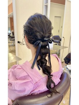 レッド(ReD) ヘアセット　あみおろし