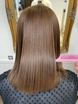 カシュカシュ(cache cache) 酸性ストレート　用賀　縮毛矯正