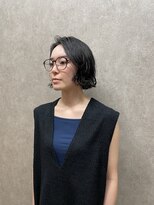 アルガ 大岡山(aruga) ボブ×ニュアンスパーマ