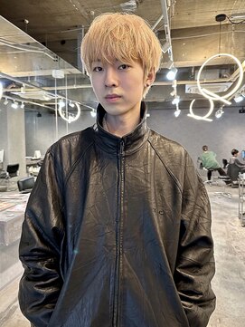 イトシテ ナチュラルラフマッシュ×メンズブロンド　【鎌田　隆雅】