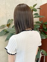 ノエ(noe) 切りっぱなしボブ×透明感カラーR-44