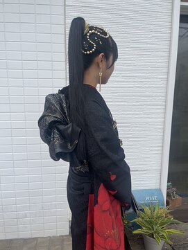 ココロビ(cocoro-bi) 成人式前撮りヘア