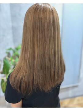 ルーツ(Roots) ミルクティーベージュ/ベージュカラー/ハイトーン