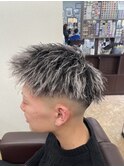 スキンフェード+ 縦落ちツイスト