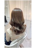 ツヤツヤ透明感オリーブベージュ