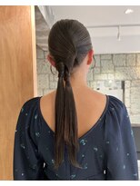 束&nbsp;タイトツインアレンジ