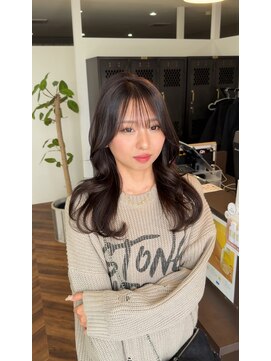 ヘアメイク アリープ(HAIR MAKE ALEAP) shadowbrown×layerstyle