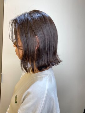 ジーナ 船橋(Zina) 髪質改善＊マチルダボブアッシュカラー＊美髪【Zina船橋】