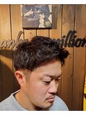 メンズカット×パーマ