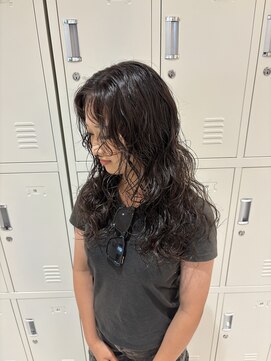 カーリーパーマスパイラル外国人風海外風