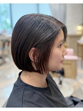 ザザ シンジュク(ZA/ZA shinjuku) ぱつっとミニボブ