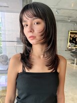 スクリーンギンザメゾン 銀座(SCREEN GINZA MAISON.)&nbsp;黒髪カタログ/クラゲヘアー/オリーブ/銀座