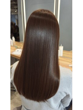 髪質改善ストレート