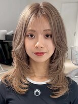 シー 萩原店(sea)&nbsp;ブリーチハイライト髪質改善ダブルカラーレイヤーカット