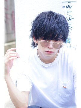 ネクストハラジュク(NEXT HARAJUKU) 【曲がる縮毛矯正】フェザーパーマ サーフカール センターパート