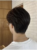 メンズカット/フェザーパーマ/ニュアンスパーマ/フェード/眉毛