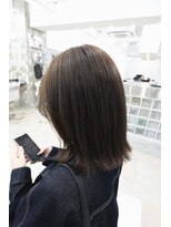 ディジョン 自由ヶ丘(Dijon) 韓国顔まわりレイヤーカットグレージュオリーブベージュブラウン