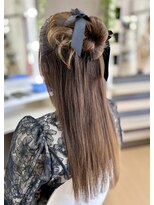 ジェミータ 横浜&nbsp;カチモリハーフアップ【横浜/ヘアセット/着付け】