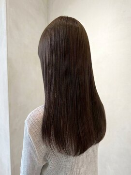 スタートウキョウ 渋谷駅(STAR TOKYO) トレンド縮毛矯正ロングヘアカット透明感カラー