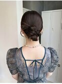 ☆結婚式お呼ばれタイトシニヨン☆