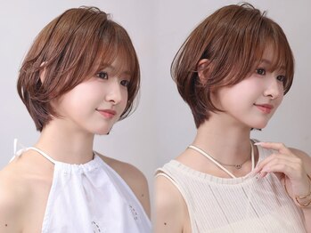 カーム(calm)の写真/手入れが簡単で自分らしいスタイルを実現!再現性に優れた丸みショートをぜひ体験してみて☆