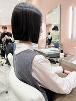 ケンジ 横浜(KENJE)&nbsp;ボブ×髪質改善ストレート～朝が楽になる地下風ストレート＊～