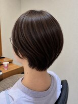 髪質改善専門店クリスプ 大人のキレイめショートスタイル
