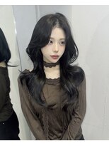 ドットニュー 横浜店(dot.nyu) 【艶カラー×顔周りカット】韓国/韓国ヘア/横浜/横浜駅/学割