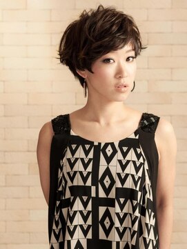 ハナブサ 藤江店(HANABUSA) 大人かわいいふんわりショートスタイル