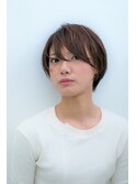 小顔になれる大人ショート