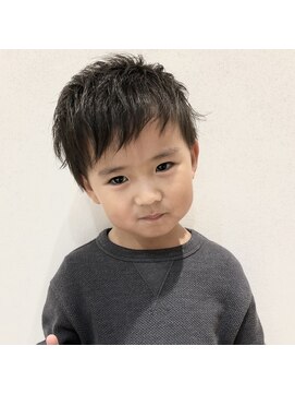 ヘアーサロン エンス(hair salon Ens) ツーブロック可愛いバングアシメ