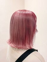 レニーバイエース(LANY by ACE)&nbsp;【LANY 横浜】切りっぱなしロブ×ピンクカラー