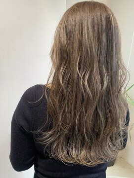 リアン(Lien) Lien☆フォギーベージュ×ハイライトカラー×オリーブカラー