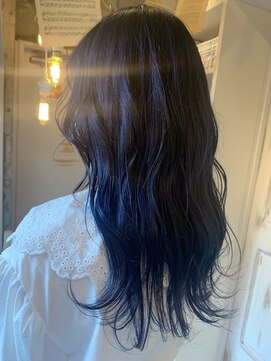 ヘアアトリエコモノ(hair l'atelier KoMoNo) #ファビュラスブルー× ZOC