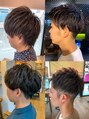 アクロス ヘアー デザイン 蒲田東口(across hairdesign) メンズカットも大好きです！人気の束感、男らしい髪型得意です！