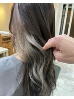 アクト 十条店(ACT)&nbsp;シルバーインナーカラー　グレージュ