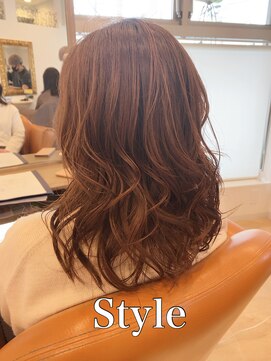 ミュゼドゥアートシエル(Musee du Art ciel) 【髪質改善】まろやかオリーブベージュミディアム