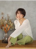 無邪気にハネる束感ショートvol.2☆ヘルシースタイル/パーマ