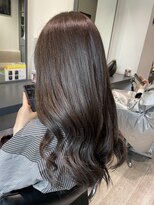 ルイス(L'wis)&nbsp;ブリーチなし透明感ツヤカラー♪朝長