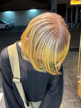 トゥコ(tuco) ルーツカラー デザインカラー グレージュ イエロー レモン