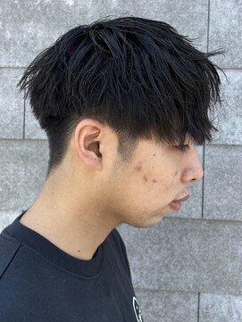 ニアウ 伊勢崎連取店(Niau) メンズマッシュフェードパーマツイストスパイラルパーマ