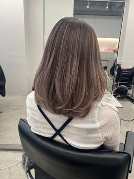 ジルブラン(JIL BLAN) ハイライトバレイヤージュダブルカラーケアブリーチ30代40代