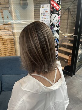 ラフ(LAFF) #ショコラアッシュ#ヘルシースタイル#ふんわりカール