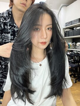 シェノン 表参道(CHAINON) 韓国風　ざくざくレイヤースタイル