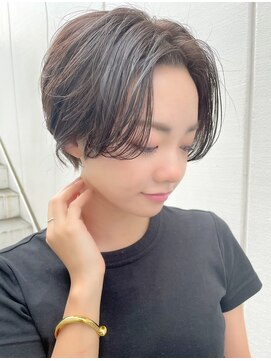 ルーファス メグロ(Ruufus Meguro) ハンサムショート前髪なし/絶壁解消/30代40代