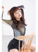 前髪パッツン・顔周りレイヤー